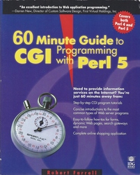 60 Minute Guide to Programming CGI with Perl 5